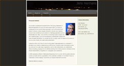 Desktop Screenshot of jenshermans.be